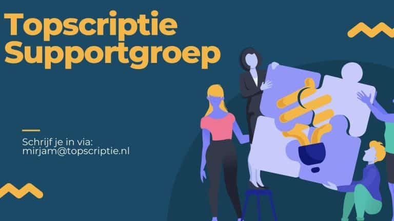 Scriptiegroep: scriptie kickstart