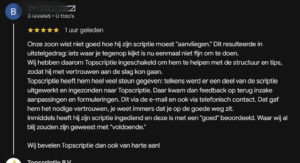 recensie ouder scriptiebegeleiding Topscriptie